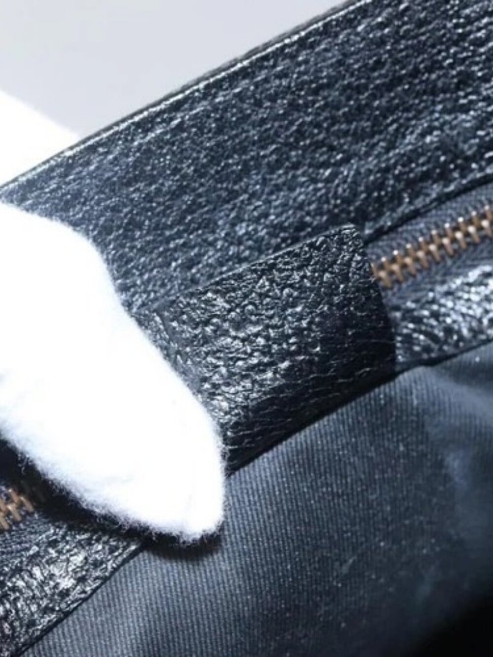 GUCCI GG Canvas Tote Bag Black 120898 Auth nb109 - Picture 11 of 16